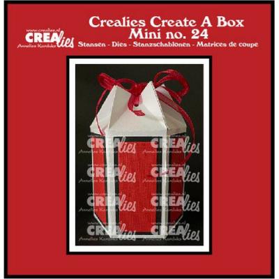 Crealies Create A Box CCABM24 Stanzschablonen - Mini Hexagon-Box